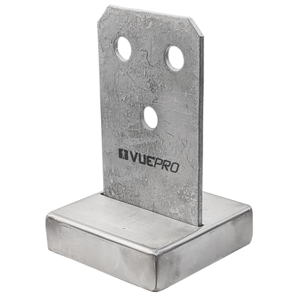 Vuepro Concealed Bolt Down Post Support - 90mm