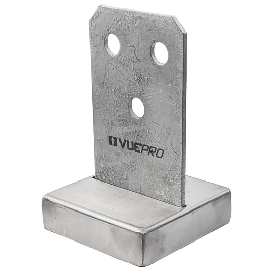 Vuepro Concealed Bolt Down Post Support - 90mm