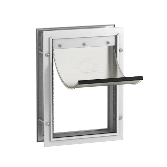 Hakuna Pets Medium Aluminium Pet Door 225mm W 305mm H Durable Design