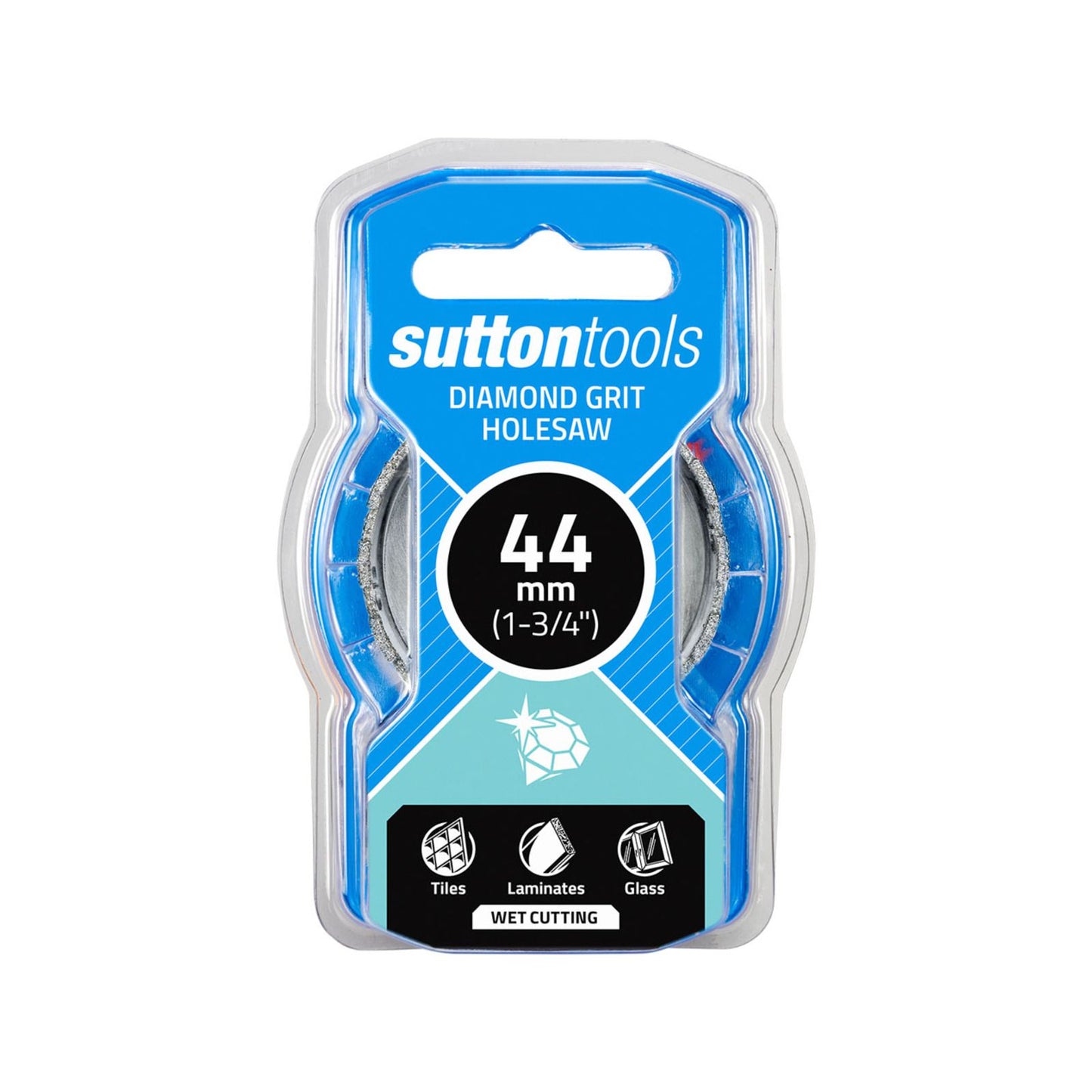 Sutton Tools Diamond Grit Holesaw - 44mm