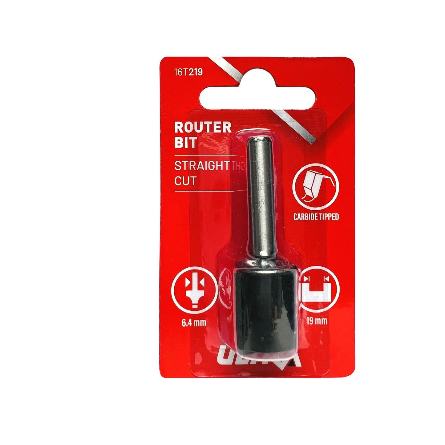 Ultra Router Bit - Straight - 19mm
