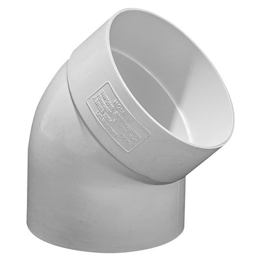 Holman 75mm Stormwater Elbow - 45 Degree