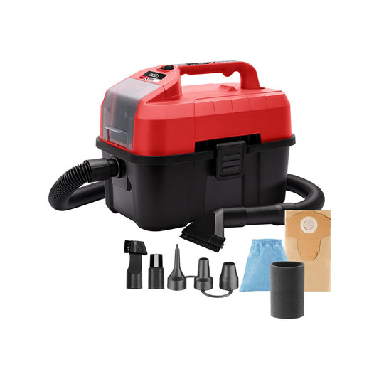 Ozito PXC Cordless Wet and Dry Vacuum Inflator - 10L - Skin Only