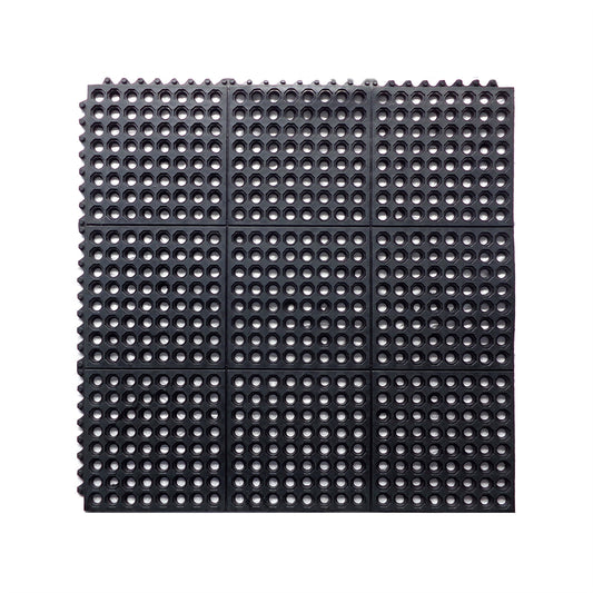 Interlocking Rubber Mat - 92 x 91cm