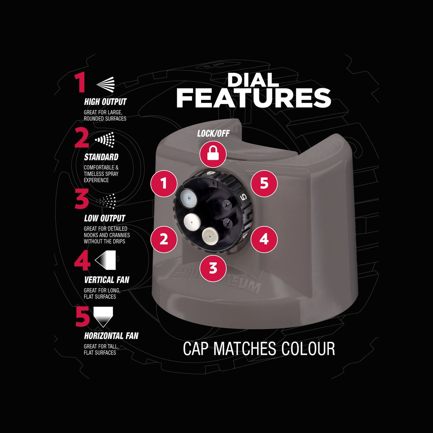 Rust Oleum Charcoal Grey Gloss Spray Paint - 340g - 5 in 1