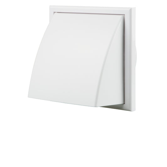 Blauberg 150mm White Weatherproof Exterior Wall Cowl