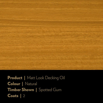 Feast Watson Matt Look Decking Oil 1L Natural Finish UV Resistant