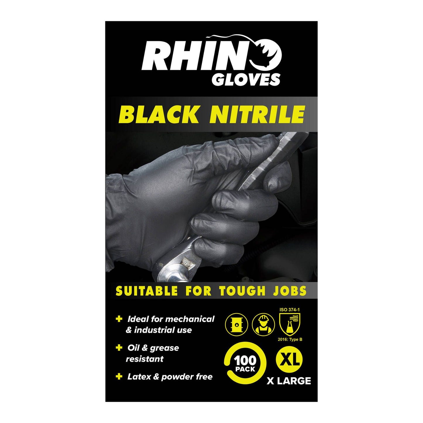Rhino Gloves Nitrile - X Large