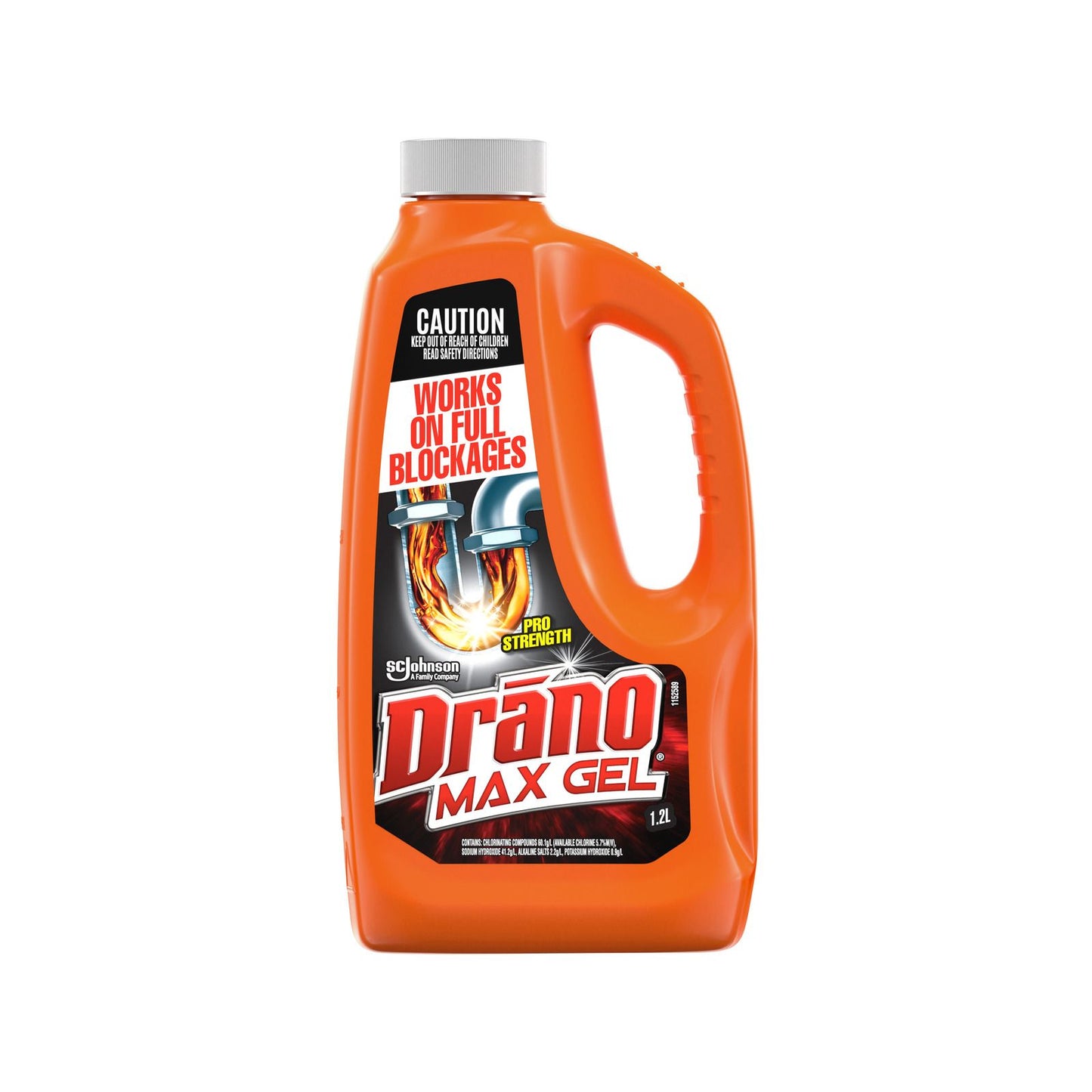 Drano Drain Cleaner Max Gel - 1.2L