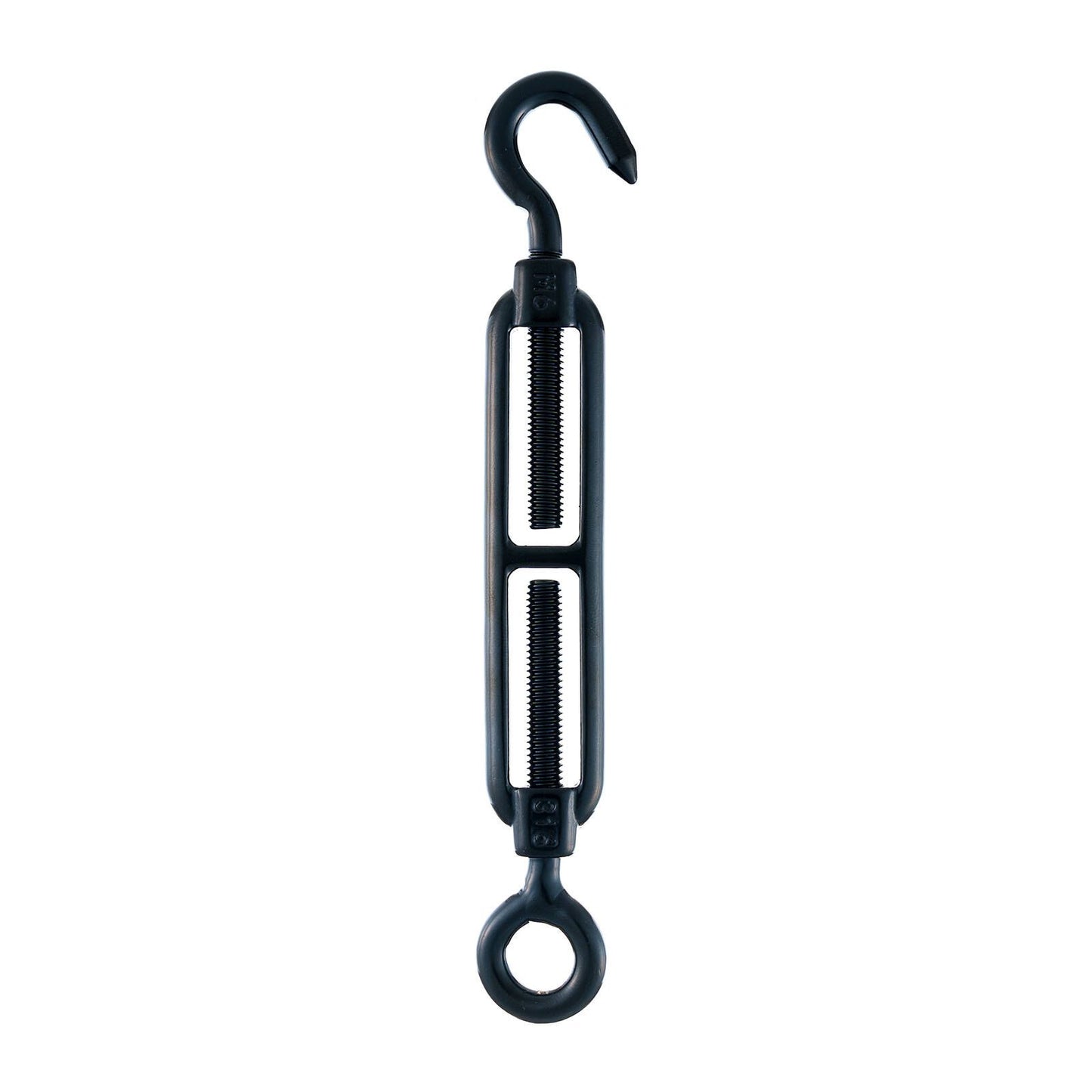Taskmaster Black Turnbuckle Hook and Eye - 6mm - 6 Pack