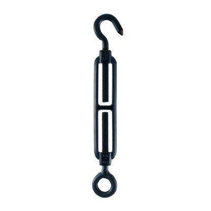 Taskmaster Black Turnbuckle Hook and Eye - 6mm - 6 Pack