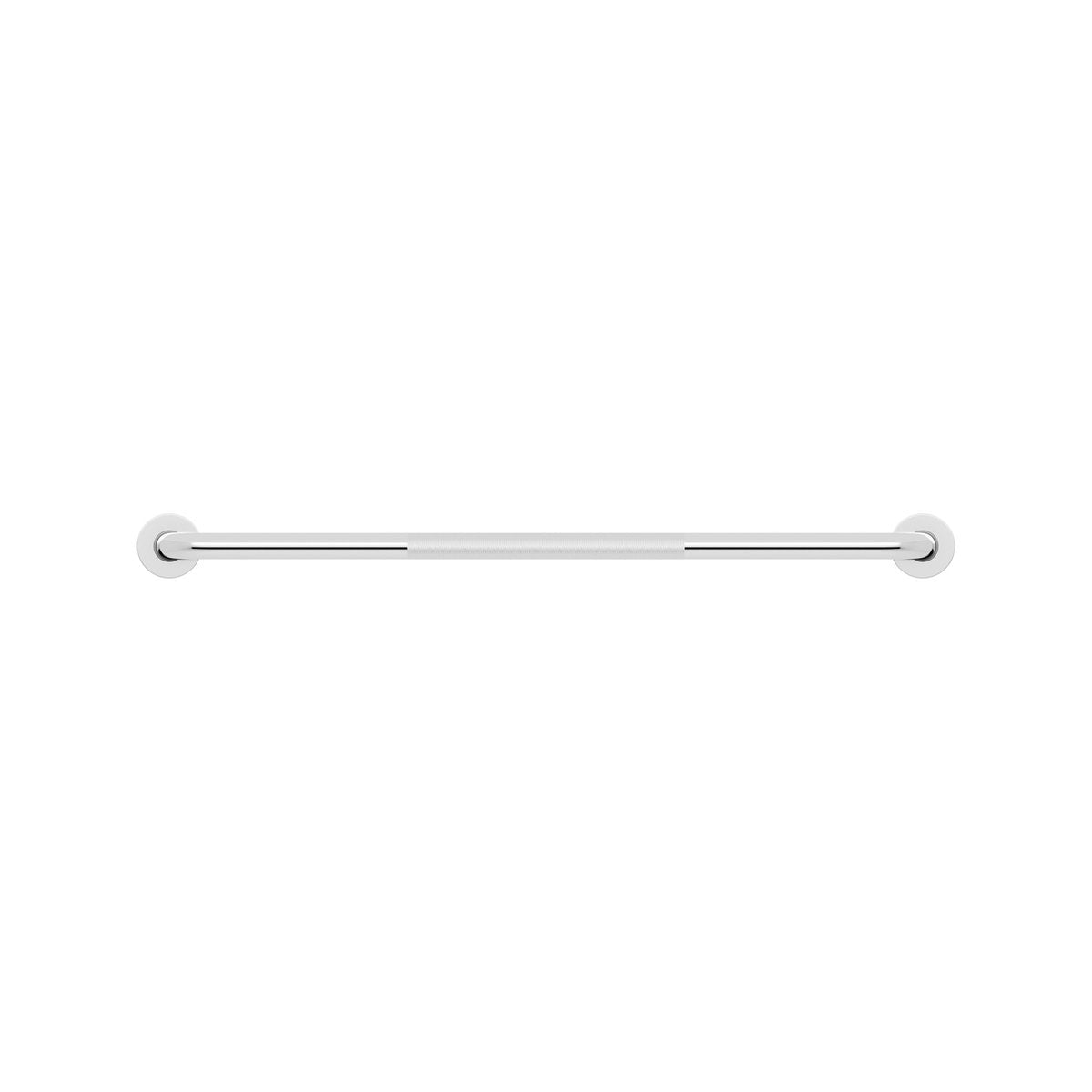Evekare 900mm Grab Rail - Stainless Steel - Knurled Grip - 250kg Support