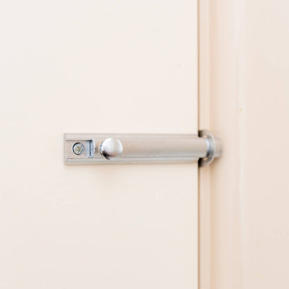 Taskmaster Surface Bolt - 75mm - Satin Chrome