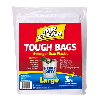 Mr Clean Heavy Duty Tough Bags Large - 3 Pack