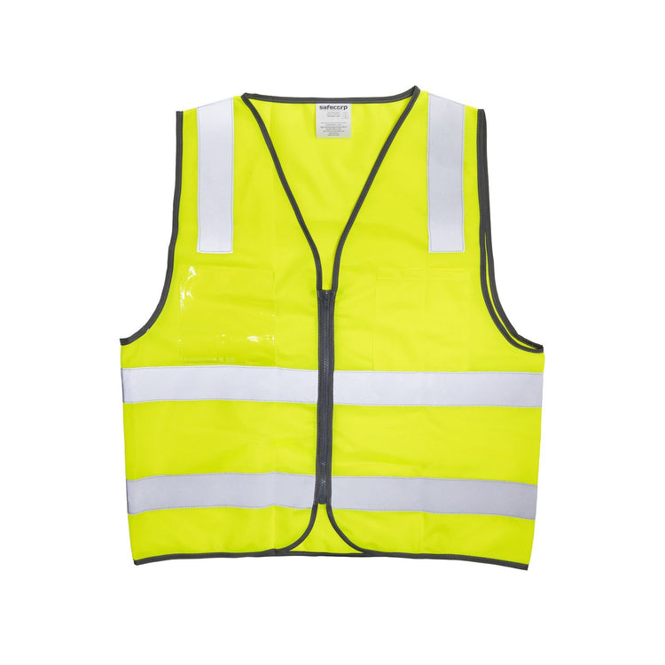 Citeco 2XL Hi Vis Day Night Zipper Yellow Vest