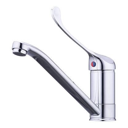 Evekare Chrome Extended Wrist Lever Sink Mixer - 130 x 160mm