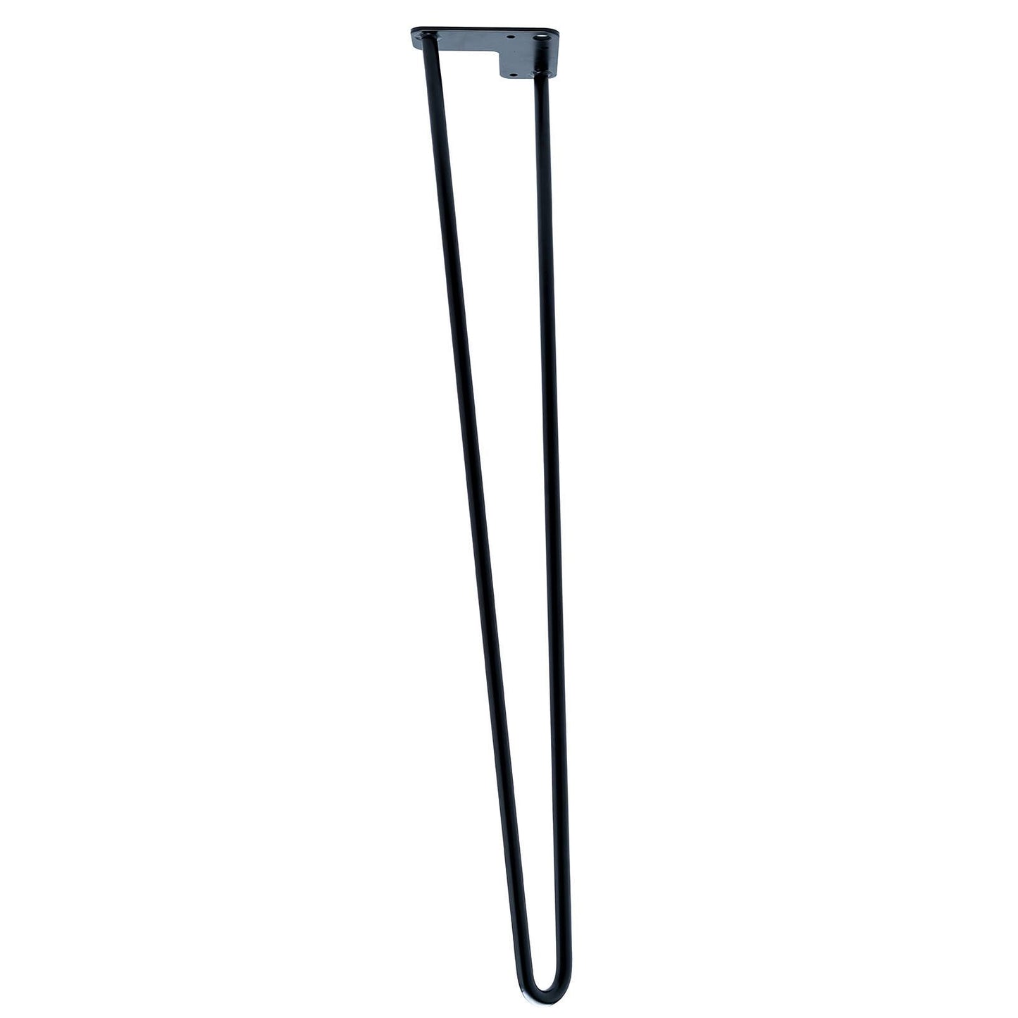 Taskmaster Hairpin Leg - 710 x 12mm - Matte Black