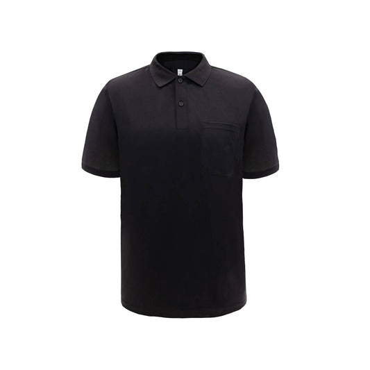 Craftright Black Short Sleeve Polo - Medium