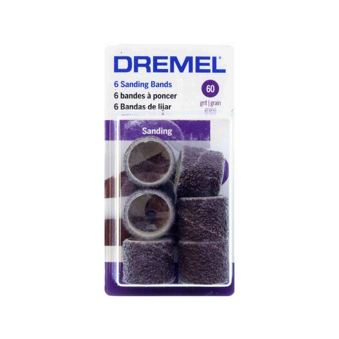 Dremel Grit Sanding Band - 60 Grit - 13mm - 6 Pack