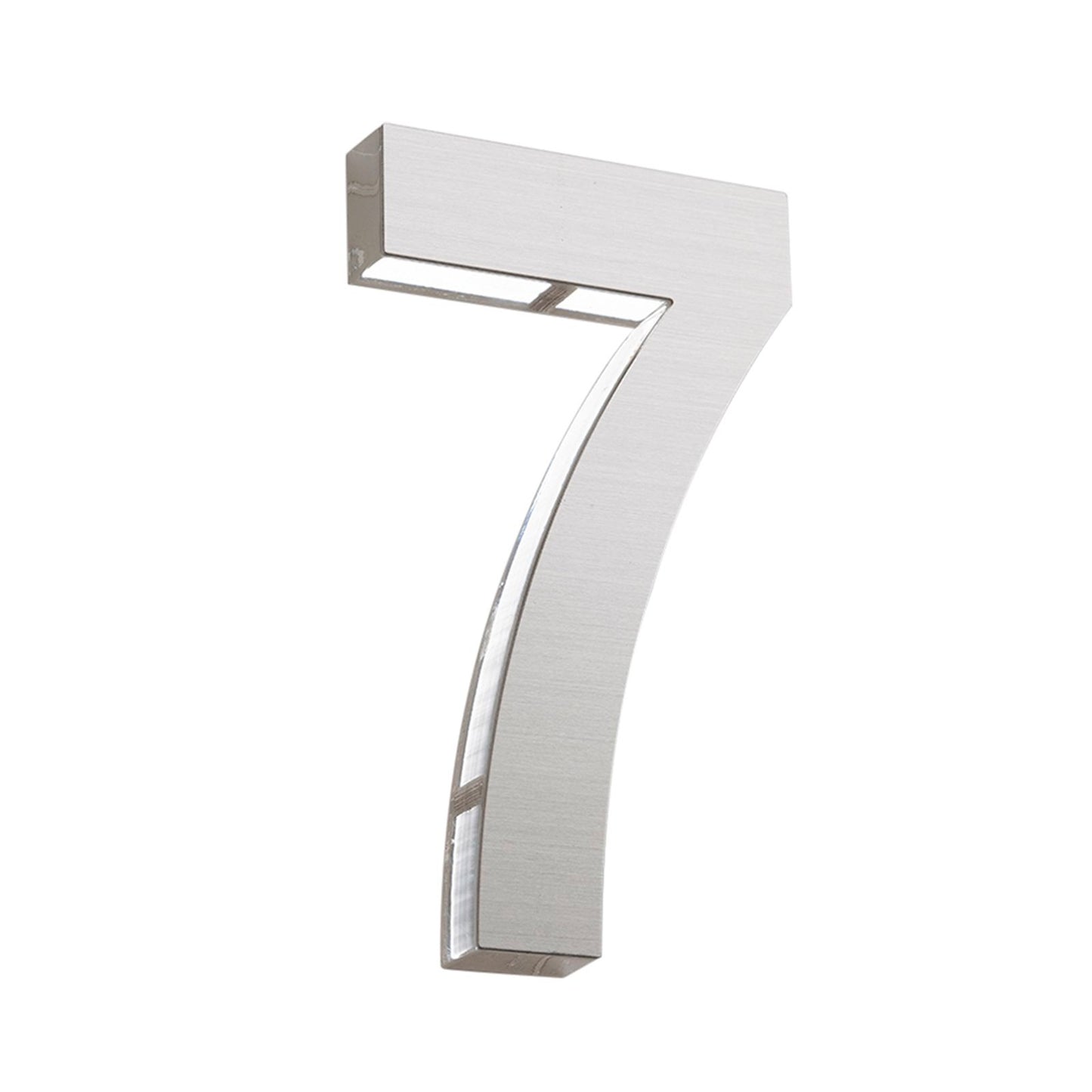 Sandleford Stainless Steel House Number 7 - 120mm