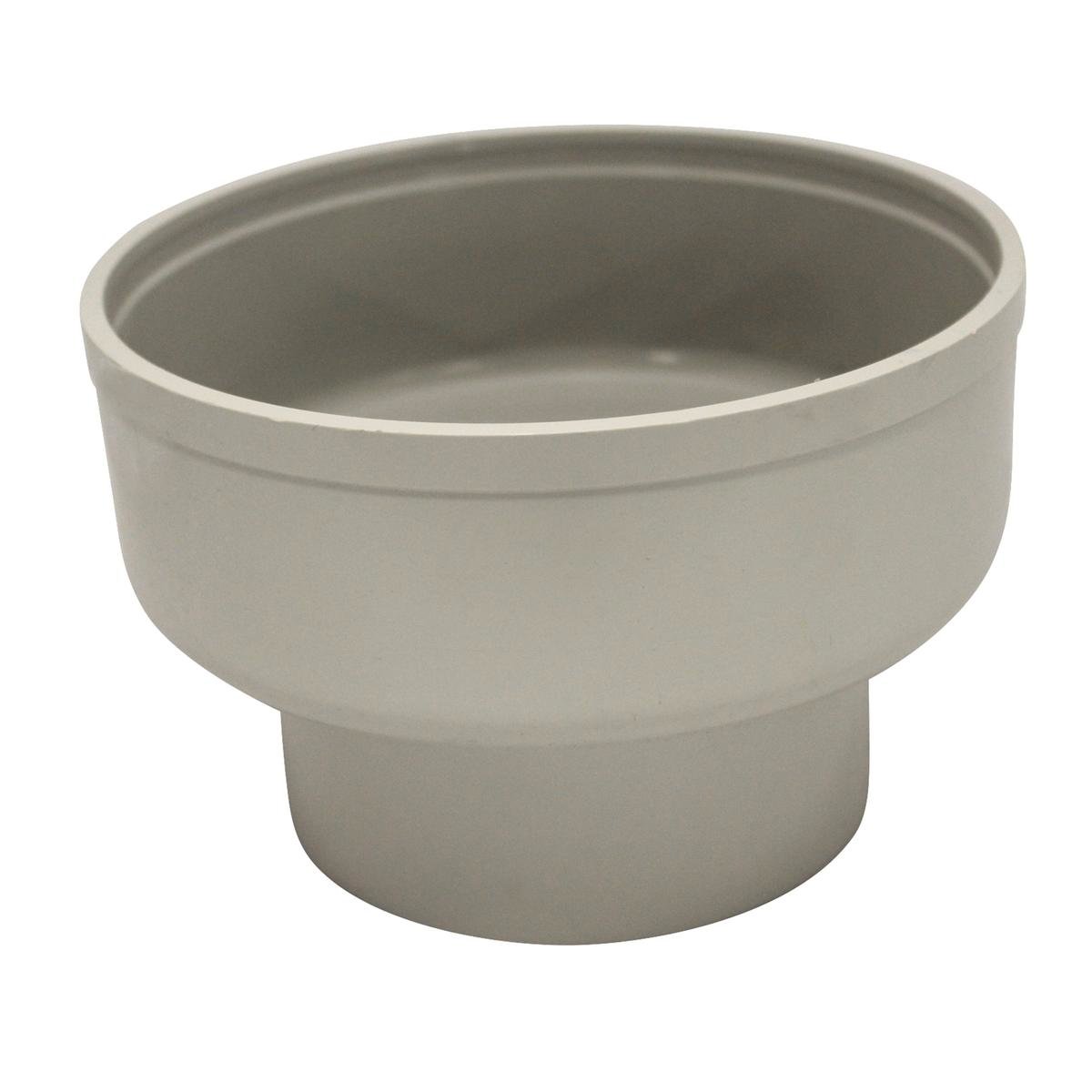 Holman 100mm PVC DWV Spigot Adaptor F&F - Grey - Durable Connection