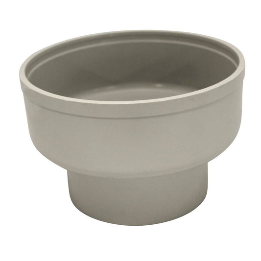 Holman 100mm PVC DWV Spigot Adaptor F&F - Grey - Durable Connection