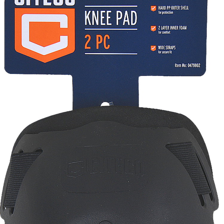 Citeco Hardshell Knee Pads 2 Pack