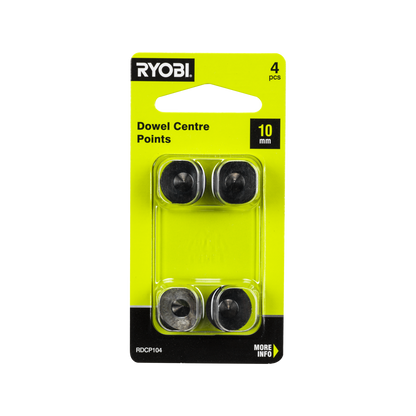 Ryobi Dowel Centre Points - 10mm - 4 Pack