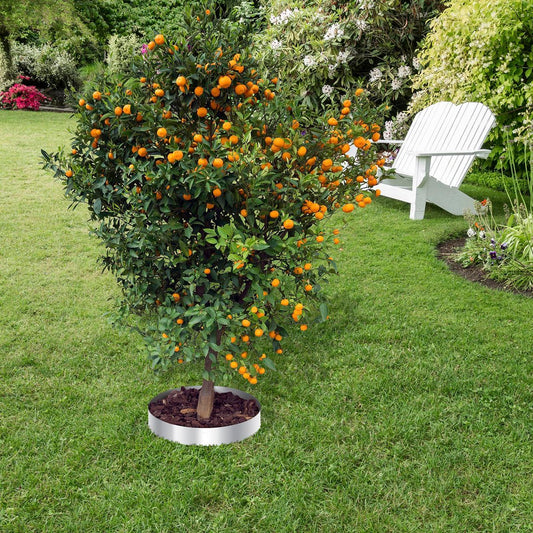 Jack Interlocking Steel Tree Ring - 300mm - Galvanised Steel - Durable