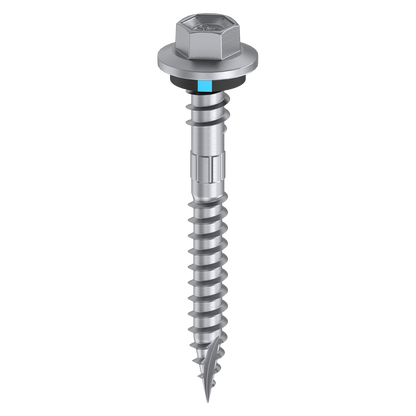 Bremick Hex Roofing Screw - 12g x 50mm - B8 - 50 Pack