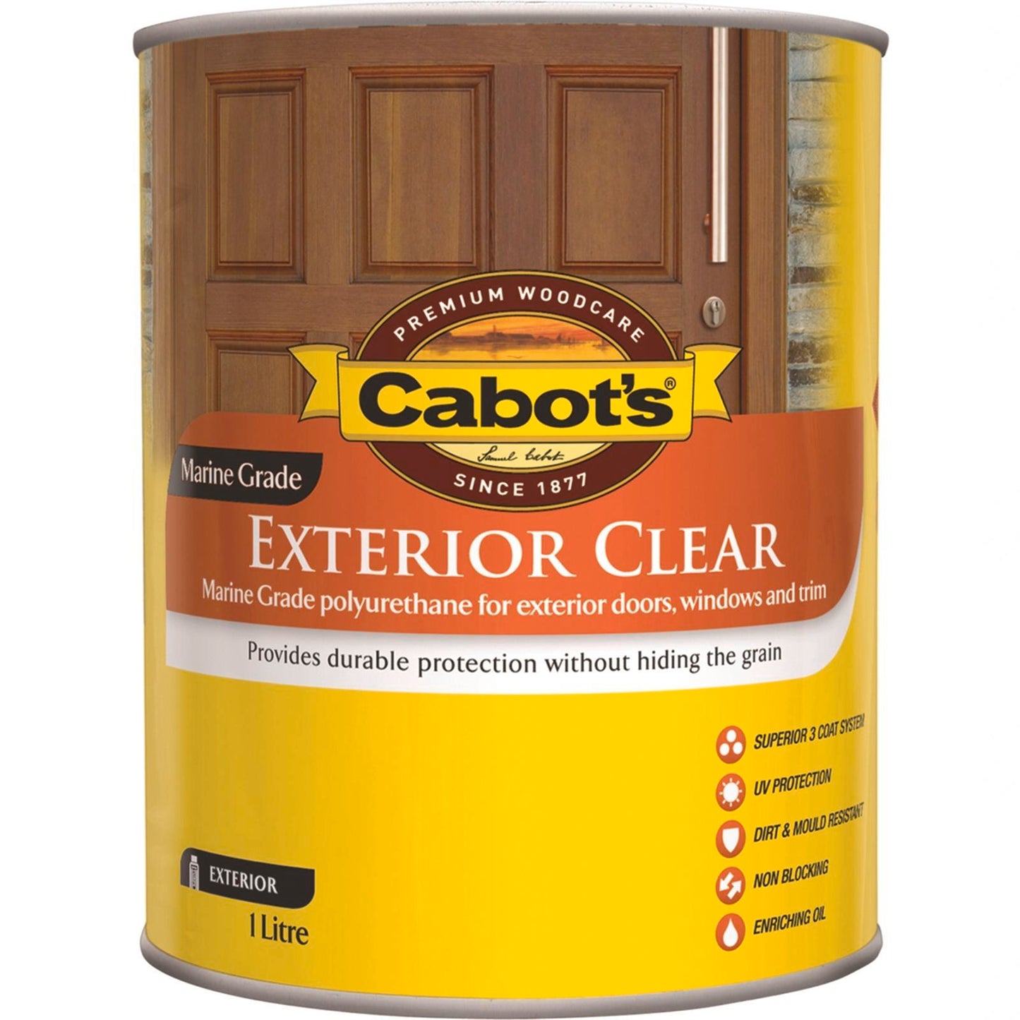 Cabot Gloss Exterior Clear Timber Finish - 1L