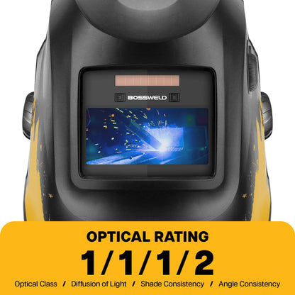 Bossweld Crew Variable Shade Welding Helmet