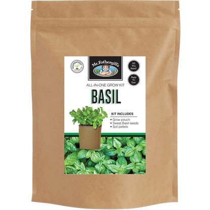 Mr Fothergill Basil Grow Pouch