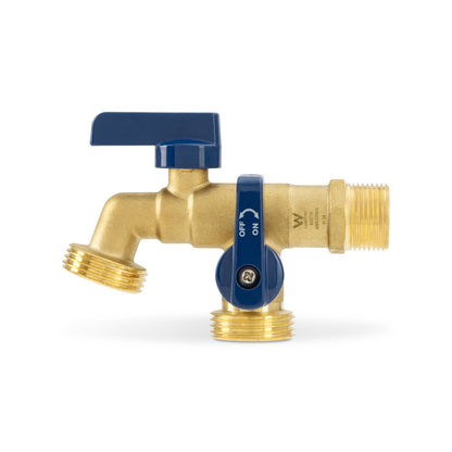 Brasshards Dual Mi Hose Tap - 20mm