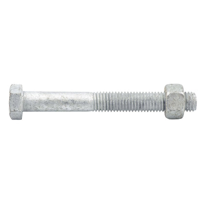 Zenith Hot Dip Galvanised Hex Head Bolts - M12 x 100mm - 12 Pack