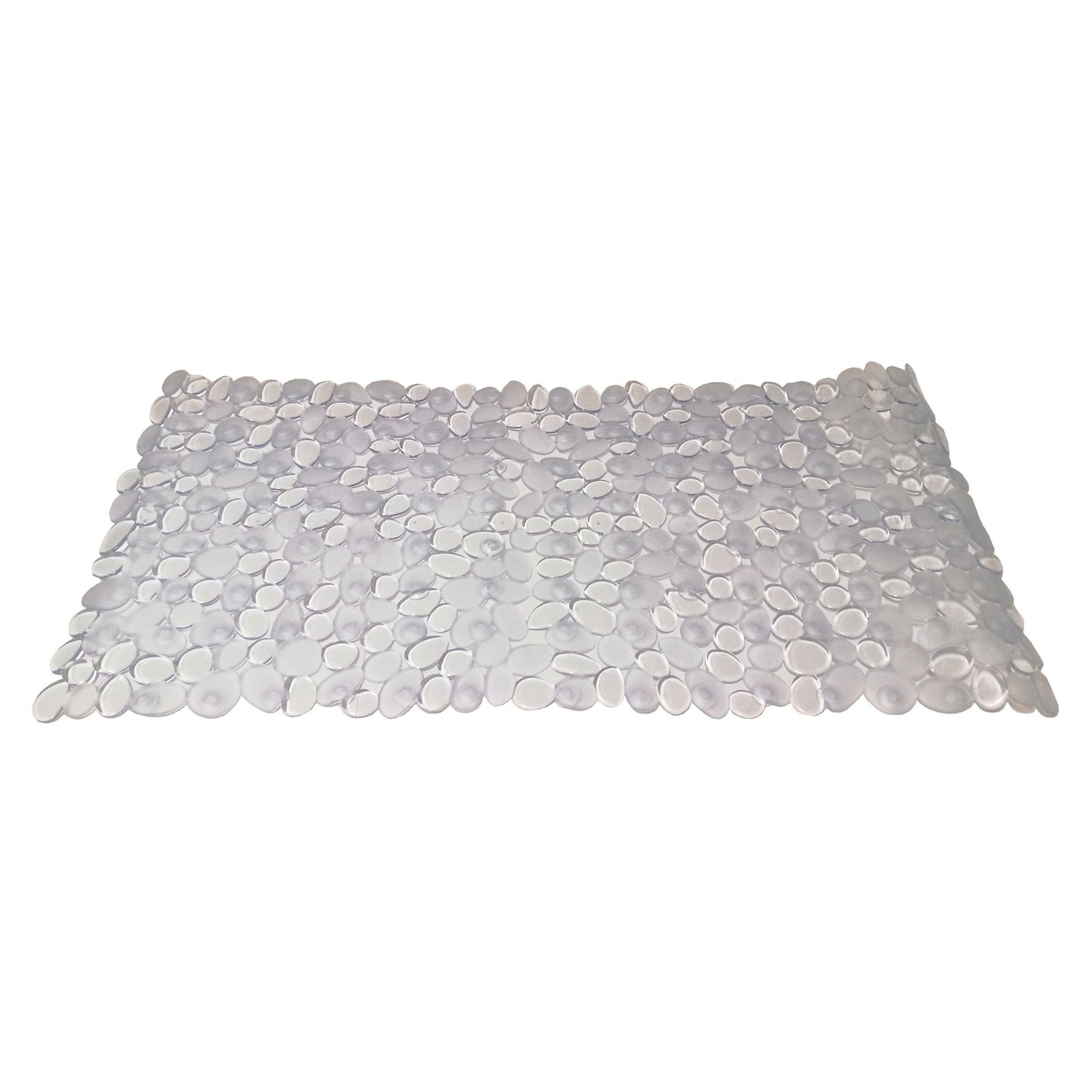 Barelli Non Slip Clear Pebble Bath Mat - 35 x 70cm
