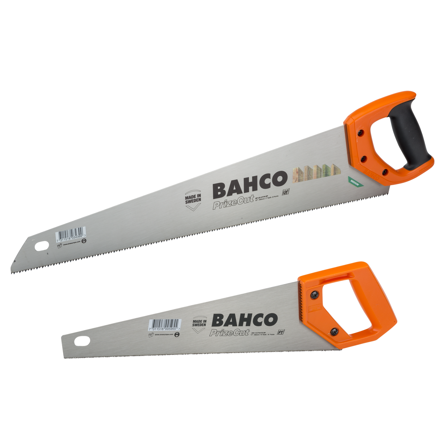 Bahco Handsaws Twin Pack - 350mm & 550mm