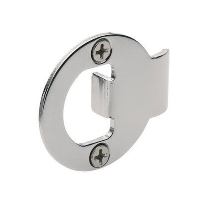 Gainsborough Round Strike Plate - 46mm - Zinc - Bright Chrome Finish