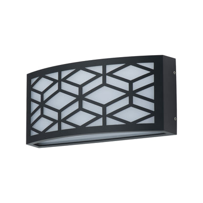 Arlec Burly LED Bunker Light - 10W - 600 Lumen - Matte Black