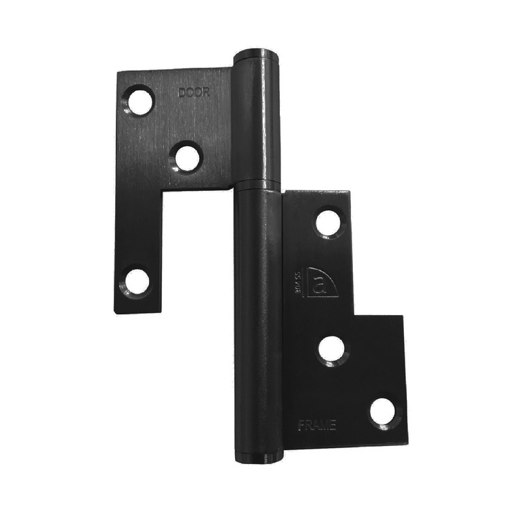 Austyle Black Lift Off Hinge - 100 x 75 x 2.5mm