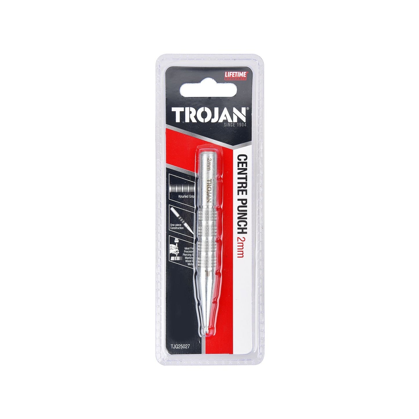 Trojan Centre Punch - 2mm