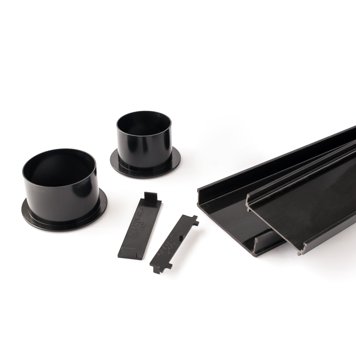 Grates 2 Go Tile Insert Shower Grate - 1250mm - UPVC - Modular Kit