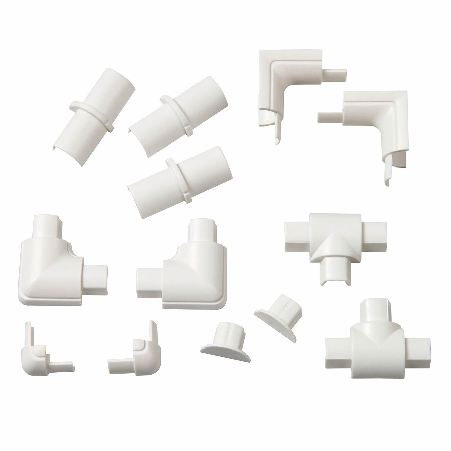 D-Line Cable Cover Accessories - 16 x 08mm - 13 Pack