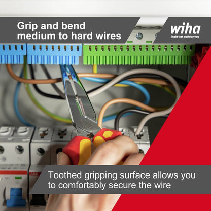 Wiha Long Nose Pliers - 200mm - Insulated