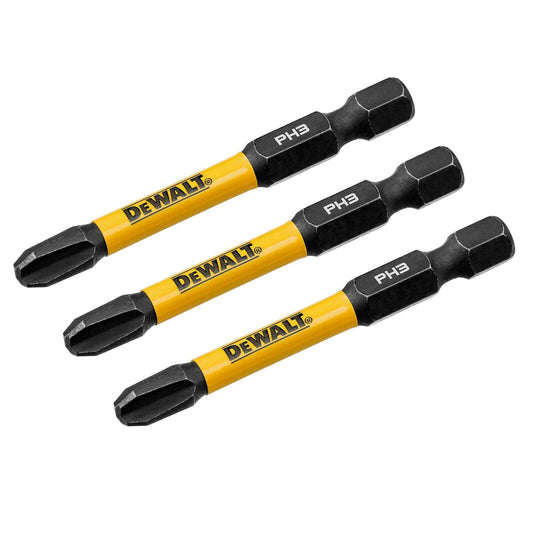 Dewalt Flextorq Screwdriver Bit 57mm PH3 3 Pack