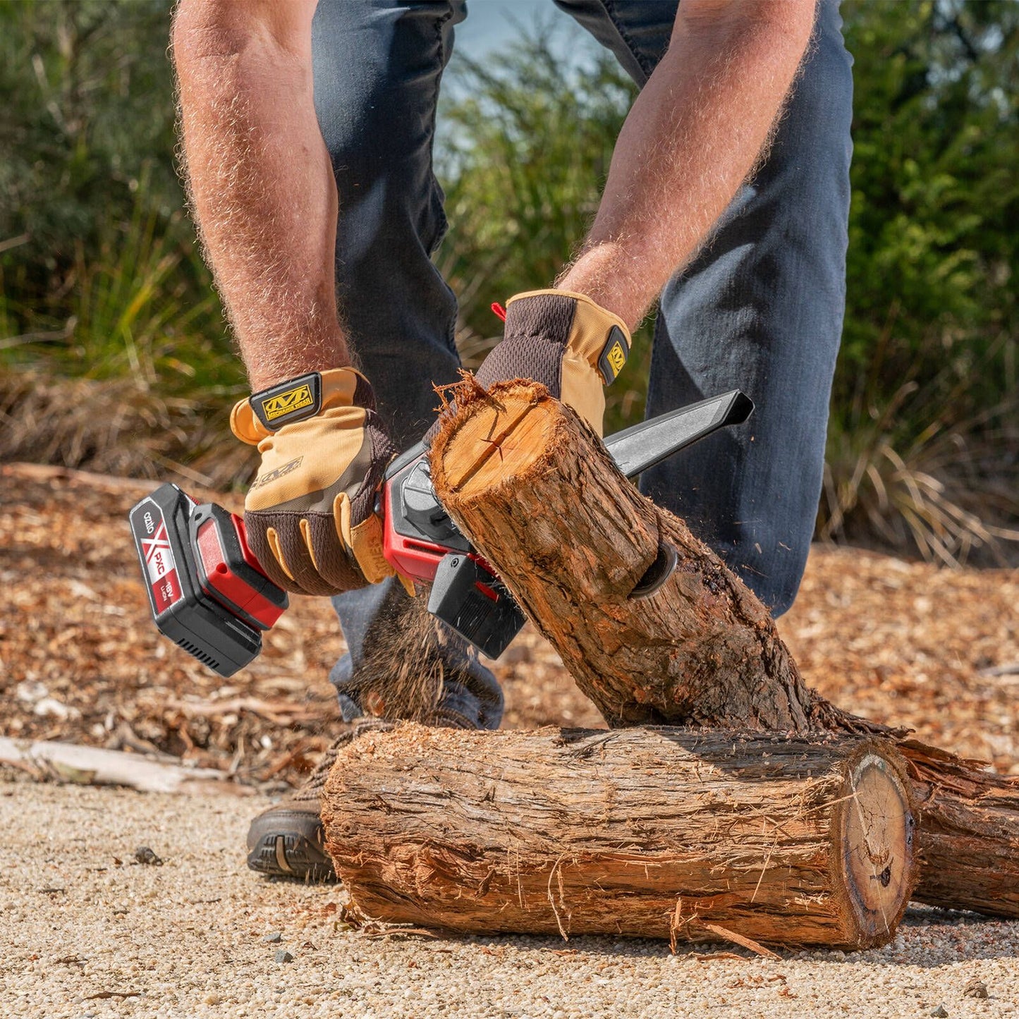 Ozito PXC Brushless Pruning Chainsaw - 18V - 160mm - Skin Only