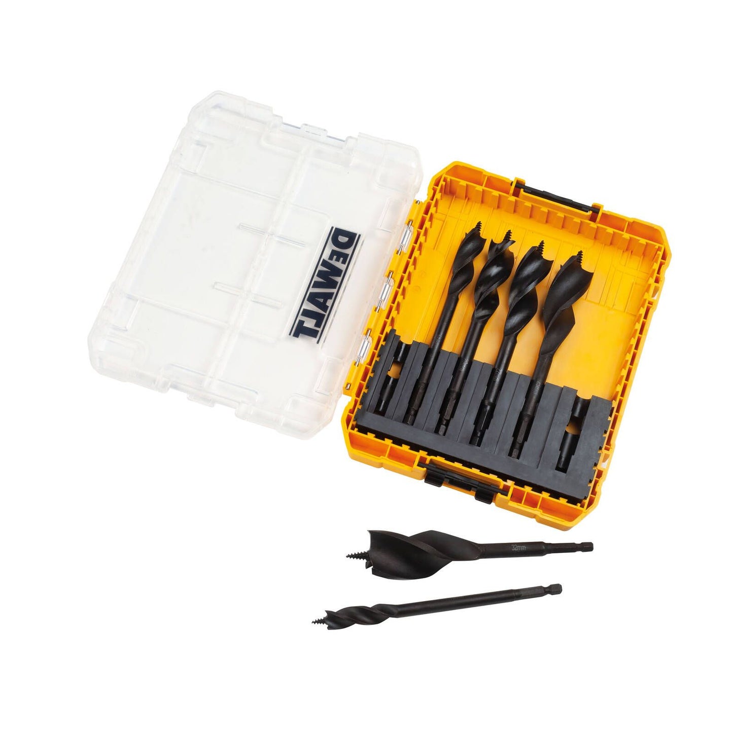Dewalt Extreme Tri Flute Spade Bits - 6 Piece Set