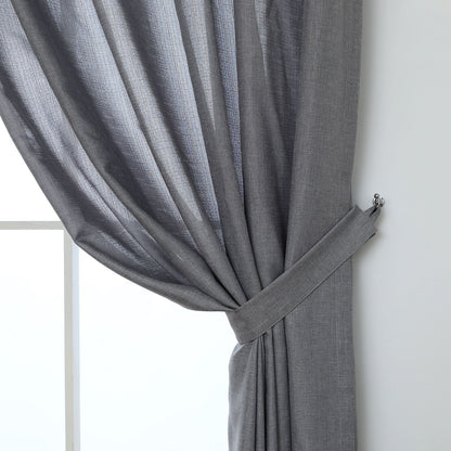 Windoware Curtain Rod Tie Back - 40 x 40mm - Satin - 2 Pack