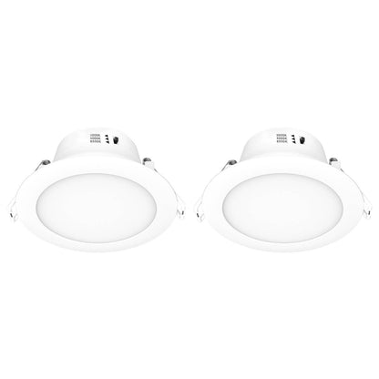 Arlec Dimmable LED Downlight - 9W - 92mm - Tri Colour - 2 Pack