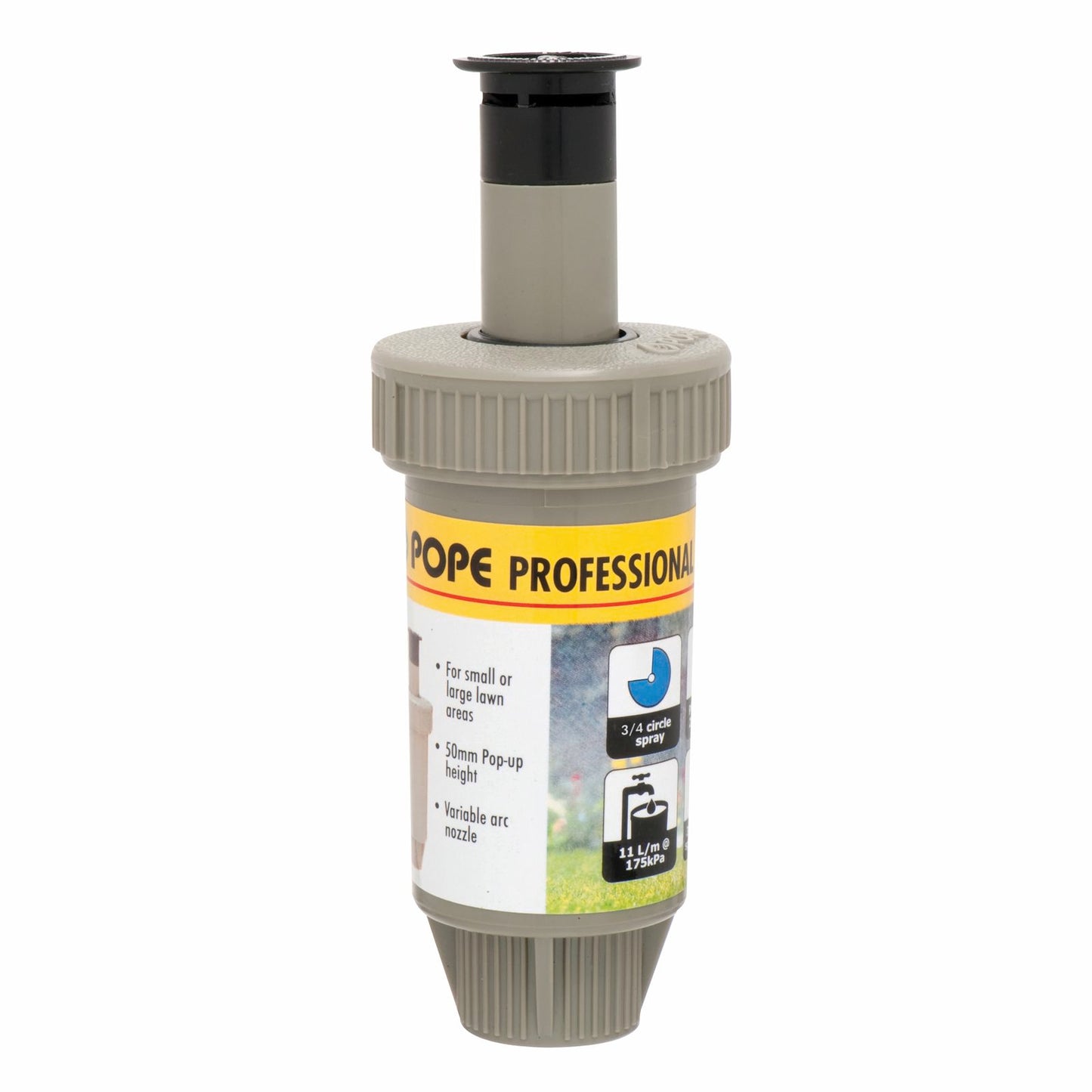 Pope Professional Pop Up Sprinkler - 50mm - 3/4 Circle